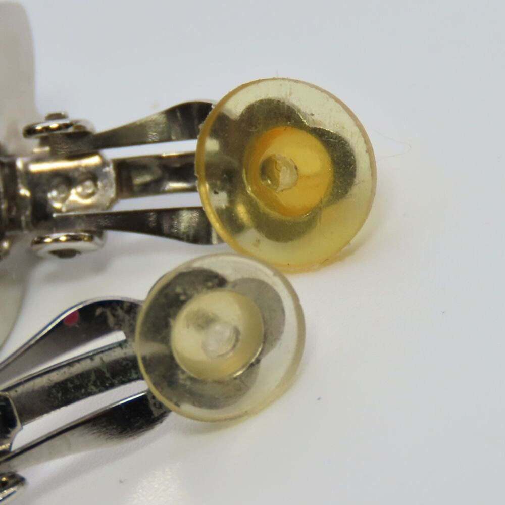 CHANEL Authentic Black Logo Earrings - Picture 5 of 9